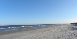 Notice for miles the only structure is a water tower.