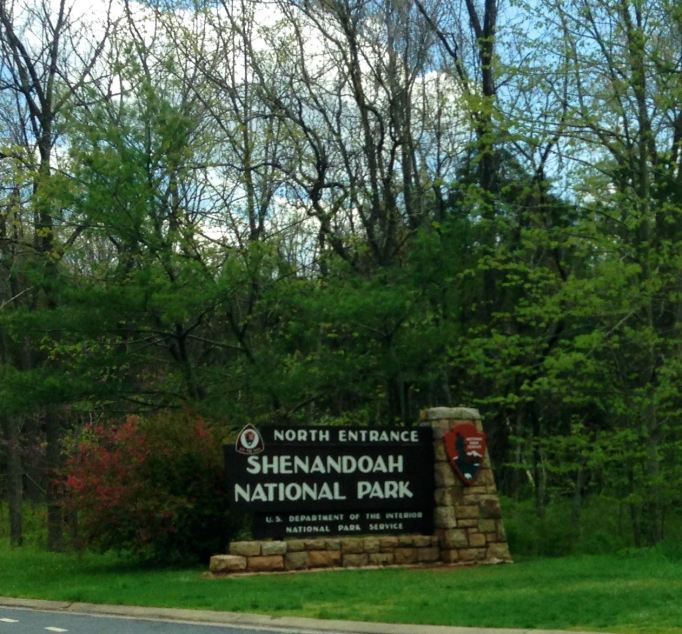 Entrance to the National Park. There is a $10 fee for 7 days use. Once you hit 62, you just pay $10 for a lifetime pass. Something to look forward to....