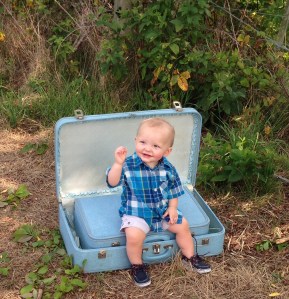 One year old birthday pic