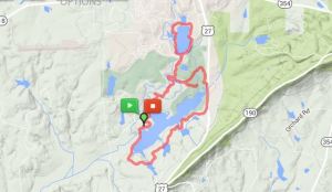 Our biggest hike ever, 9 miles in Callaway Gardens, Georgia