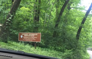 The TumbleLees Getting close to Cravens House.