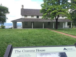 The TumbleLees The parking lot is right here at Cravens House.