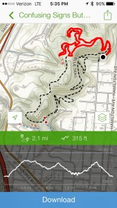 The TumbleLees All Trails Map