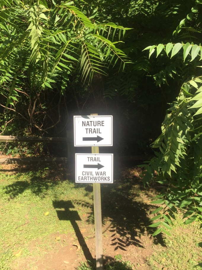 The next day, we walked the entire park. 