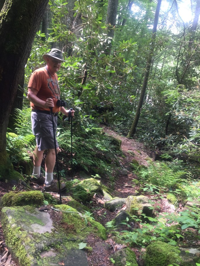 If Bill looks a bit uncertain, hot and sweaty, it's because he is all of these!