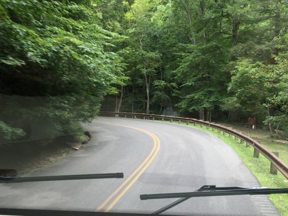 And so many blind curves!