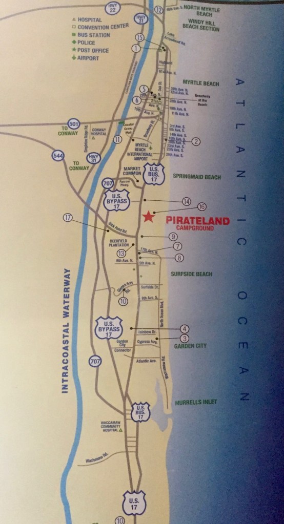 For perspective of our location 