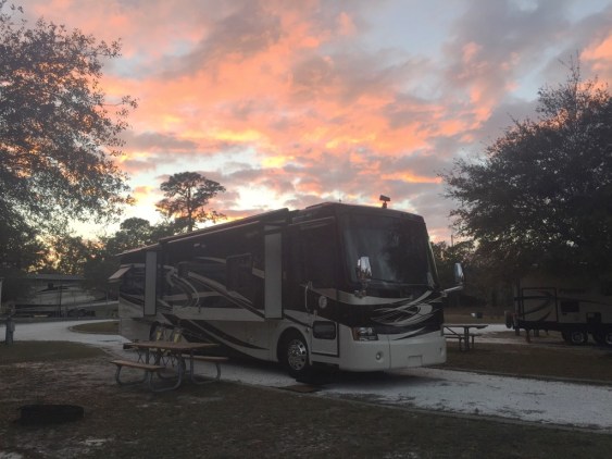 The TumbleLees Our first night on Campsite 9, Ross Prairie Campground.