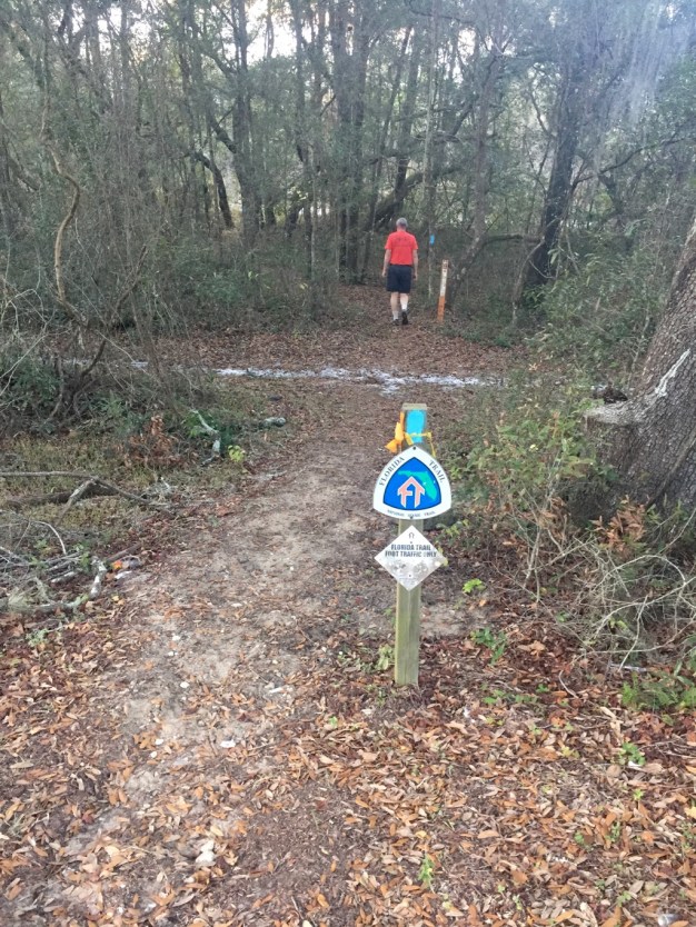 This trailhead runs right beside the campground.