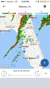 We had over an hour drive and hoped to not get caught up in the midst of the storm.