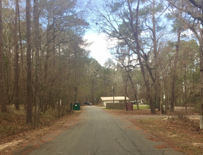 The first impression as you pull into the campground. I wondered if this was actually the right place! It was. 