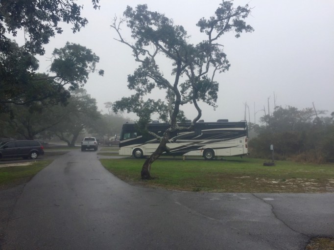 We're on site A18. It's one site over from the Nature Trail.