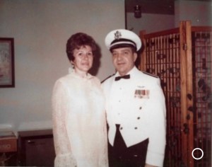 Mom and dad dressed for my middle sister's wedding.